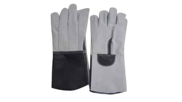 Industrial leather hand best sale gloves